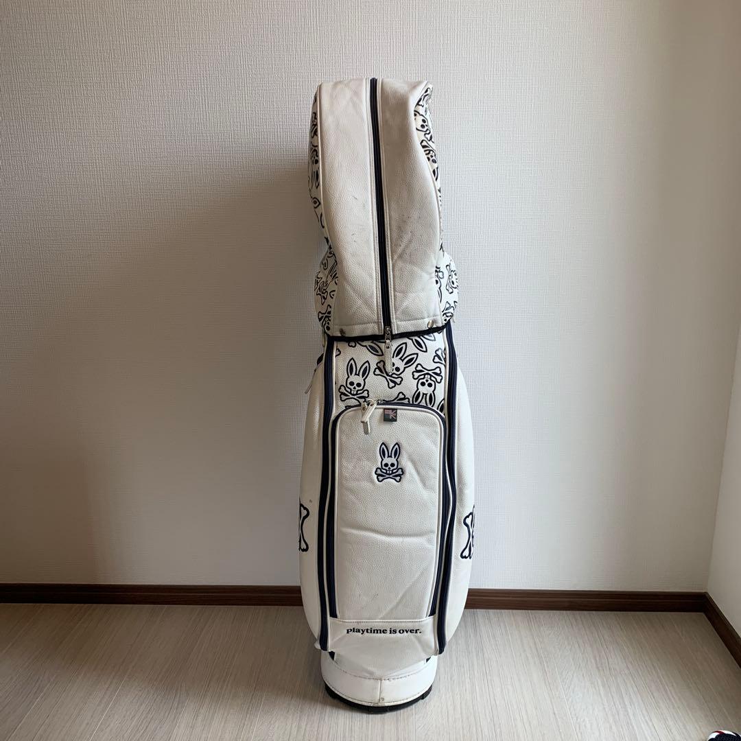 Psycho Bunny キャディバッグ ホワイト