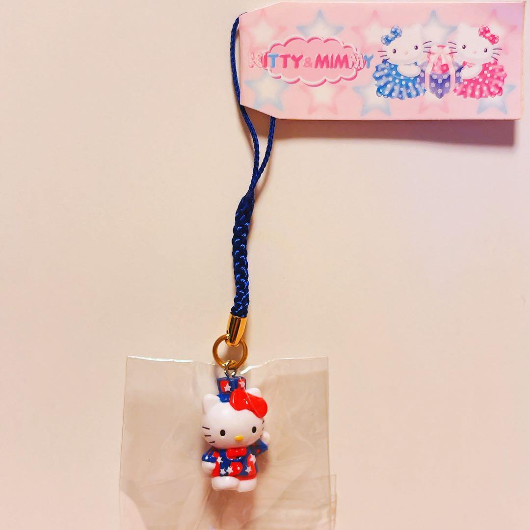 希少レア　ハローキティ　ミミィ　根付け　ネツケ　2002年製 USA サンリオ