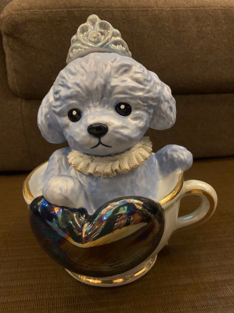 【中古】ティーカッププードル デキャンタ プリンス
