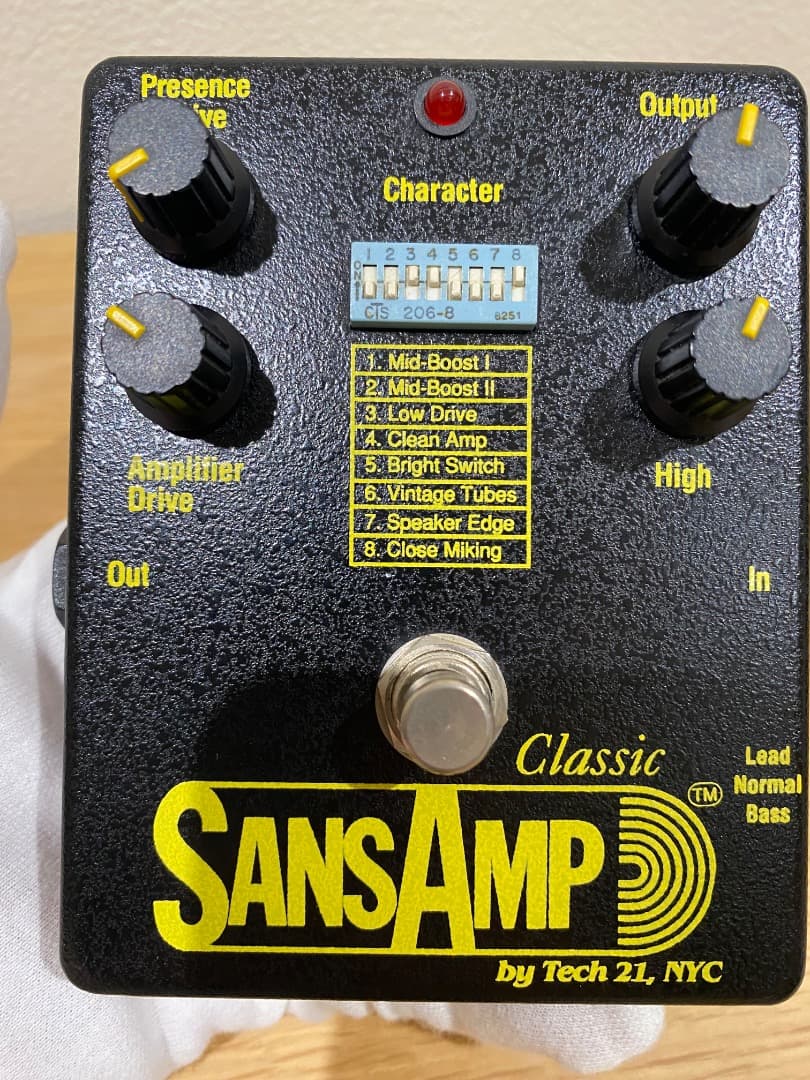 【美品】SansAmp Classic by Tech 21 サンズアンプ
