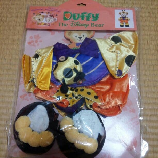 ダッフィー ハロウィン コスチューム シェリーメイ ペア 未使用 てんとう虫