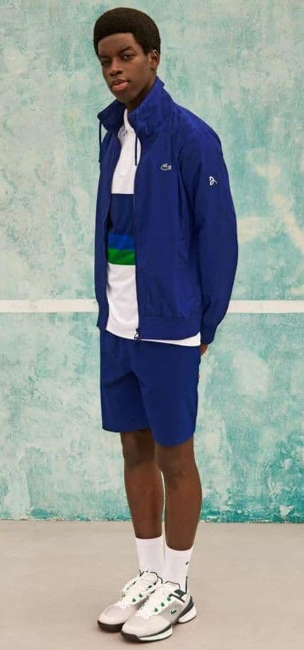 値下げ！ラコステ　ジョコビッチ　ジップアップ　スタンドカラージャケット