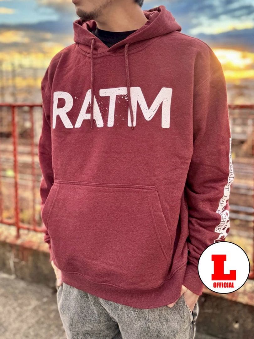 新品未使用 RAGE AGAINST THE MACHINE パーカー Lサイズ