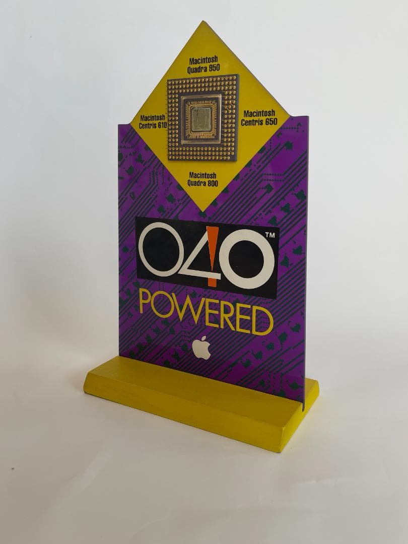 最終案内:Apple製Motolora 68040内部モデルオブジェ