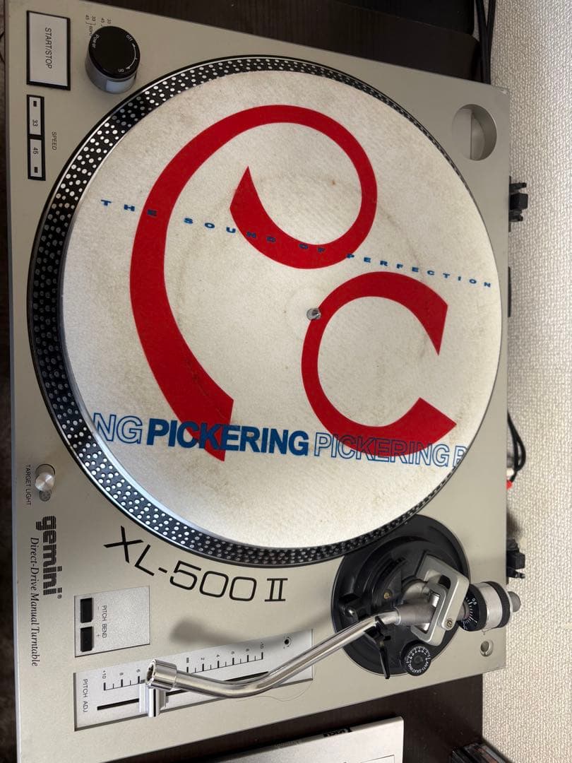 gemini XL-500 II ターンテーブル