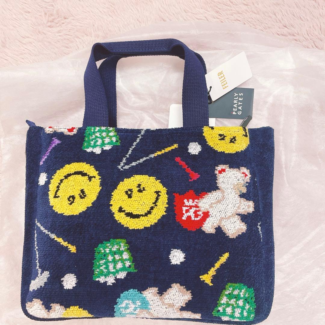 新品⭐︎限定パーリーゲイツ×フェイラー　コラボ　柄合わせ最高　カートバッグ