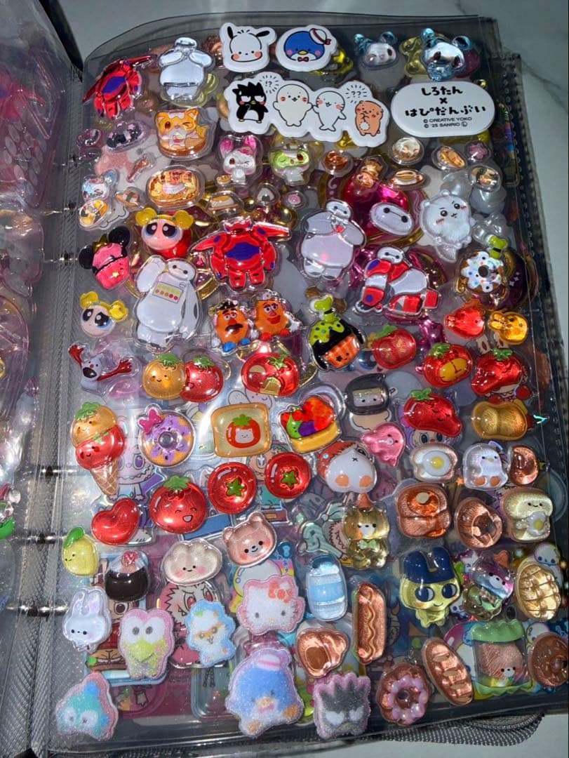 A5シール帳完成品