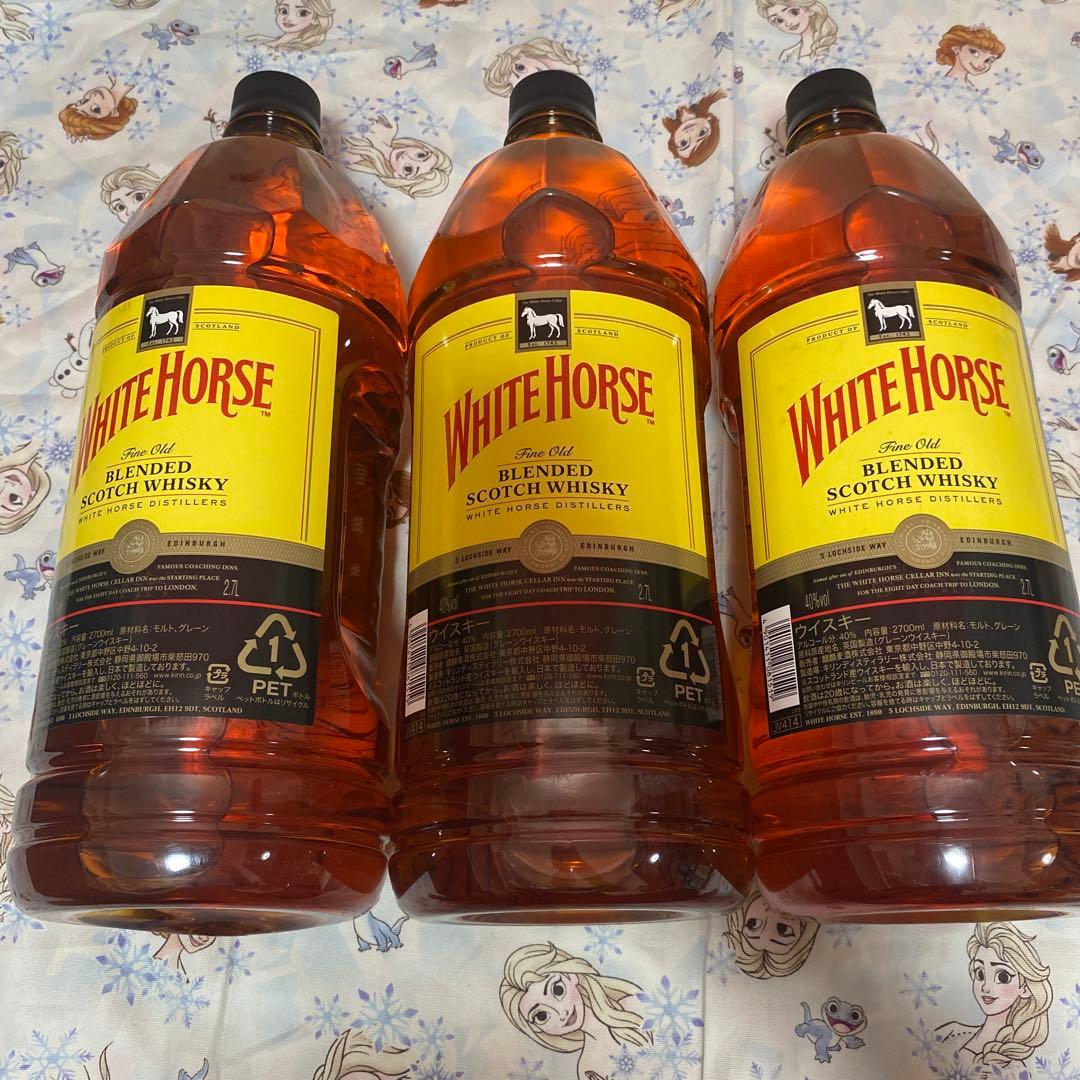 ホワイトホース ファインオールド 2700ml×3本