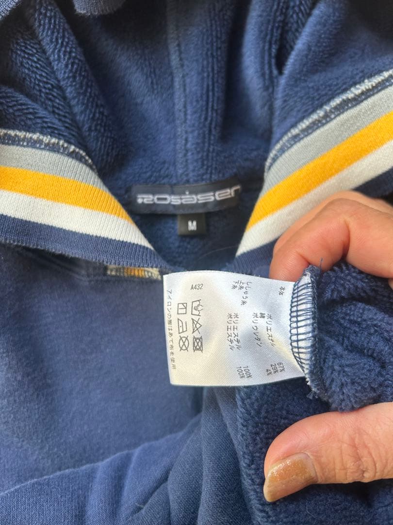 ロサーセン　ゴルフセットアップ　ゴルフ上下セット　スウェット　フリース