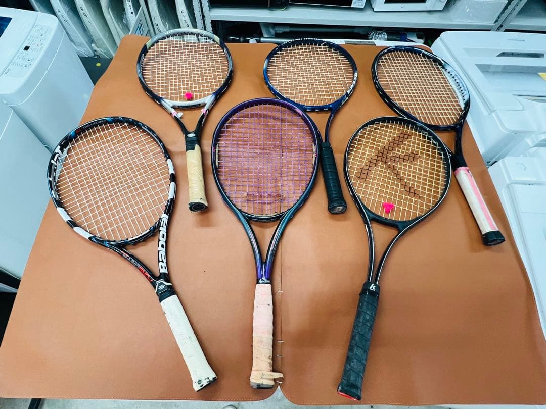 テニスラケット 6本セット 約25-27インチ