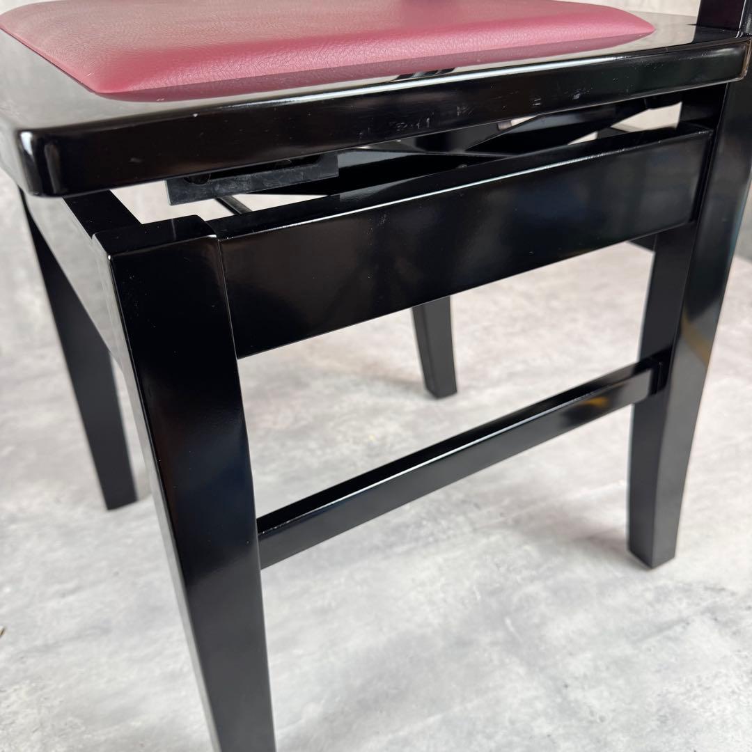 YAMAHA トムソン椅子 No.5 (PI5) 艶出塗装 座面エンジ