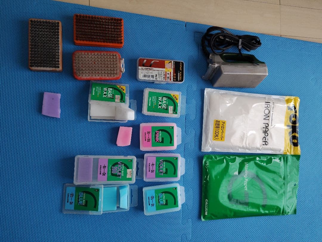 GALLIUM　 アイロン　ワックスセット