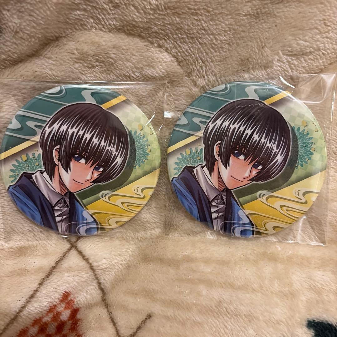 るろうに剣心　瀬田宗次郎　コースター　ジャンプ展　コレクション缶バッジ　2点