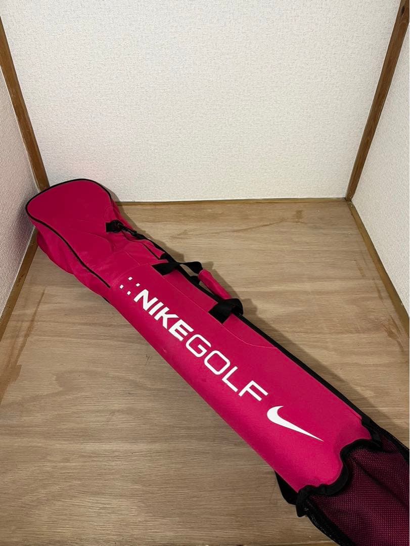 NIKE ゴルフバック 、クラブケース　ピンク