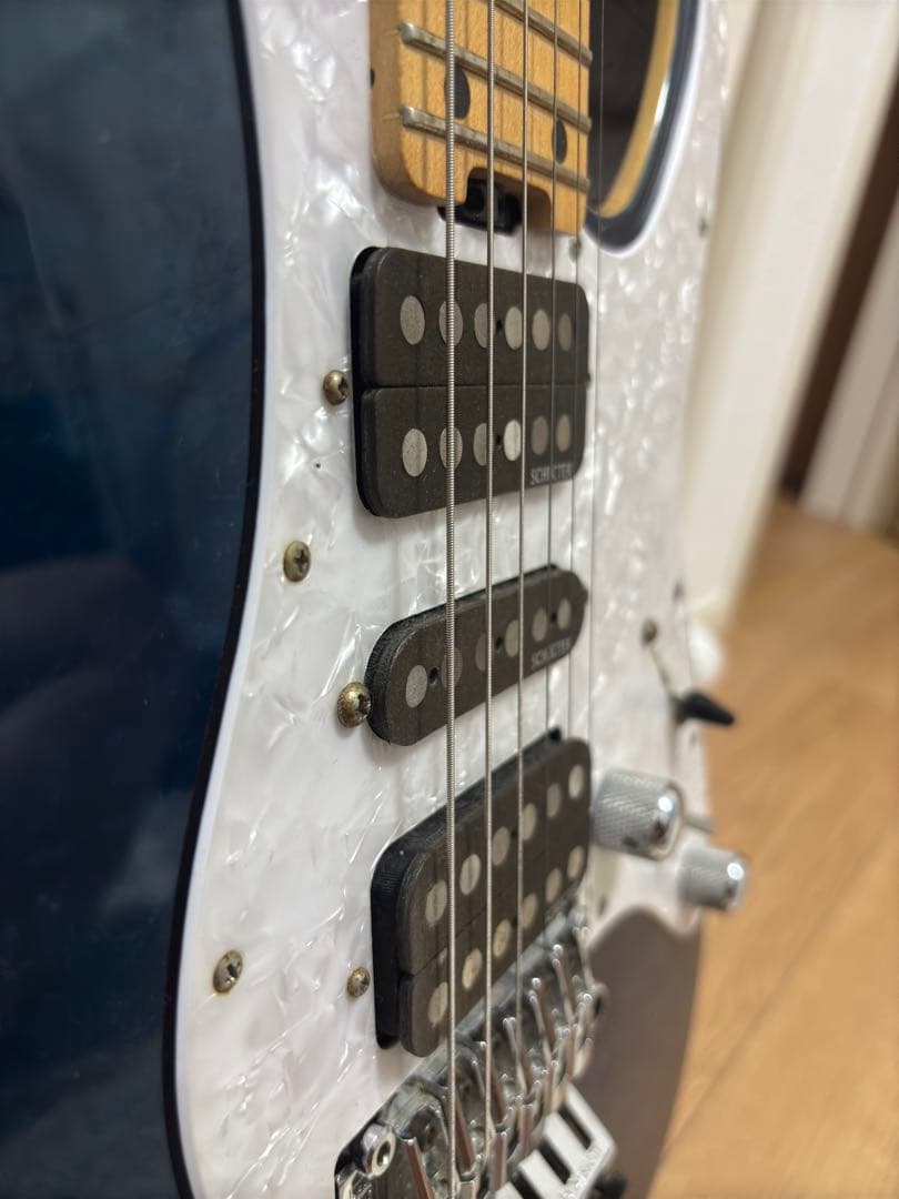 ギター SCHECTER SD-2-24-AL - See thru Blue