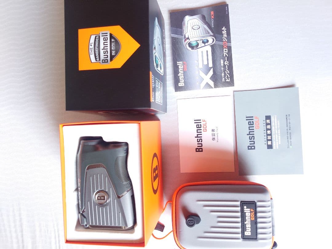 ブッシュネル ピンシーカー プロ X3 プラスジョルト レーザー距離計汚れあり