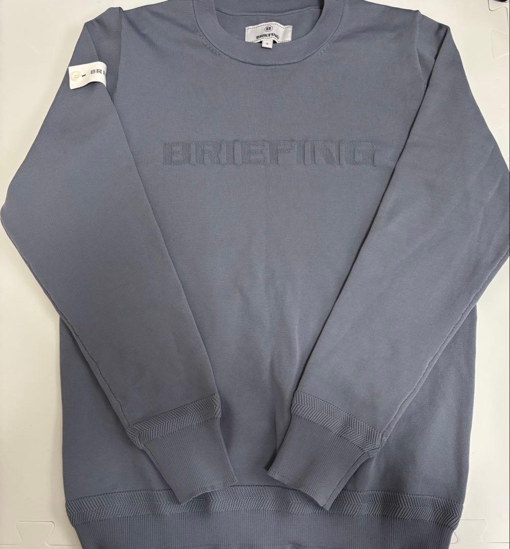 「まる様」BRIEFING ゴルフ レディース　グレー セーター S