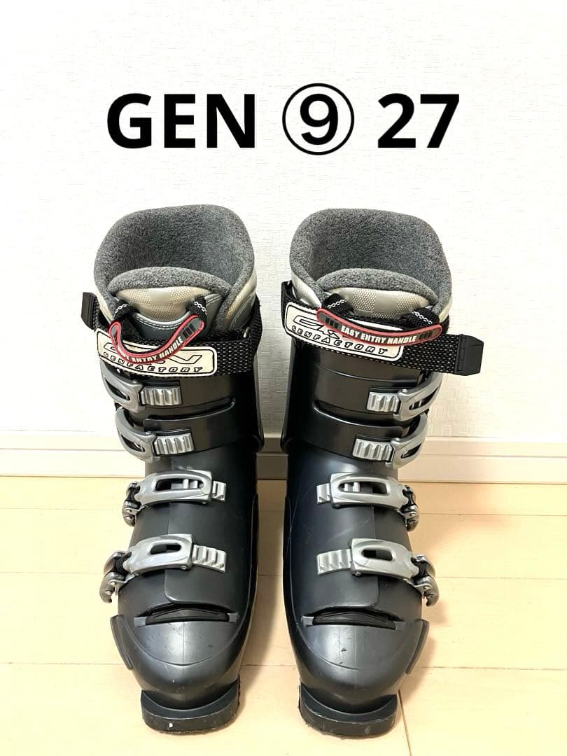 GEN FACTORY スキーブーツ 27.0ぐらい？　ゲンファクトリ