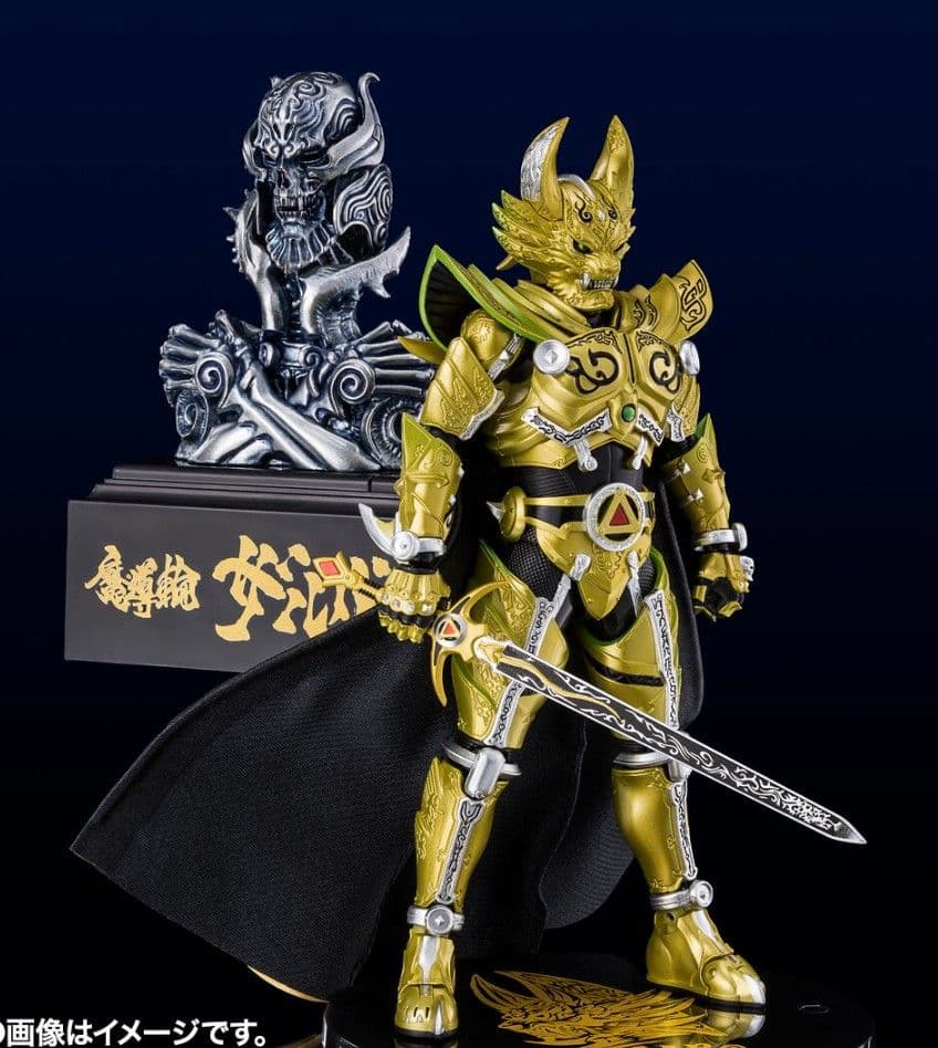 （真骨彫製法）黄金騎士ガロ冴島鋼牙20th 、魔導輪ザルバGARO 20th