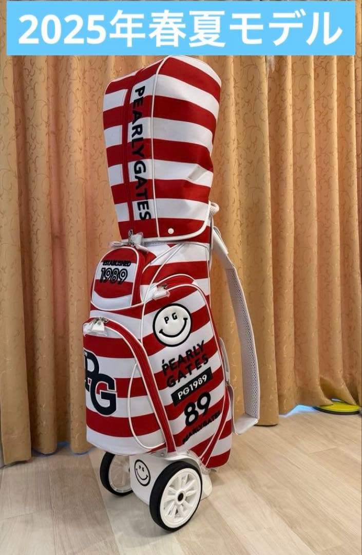 PEARLY GATES キャディバッグ　2025年モデル
