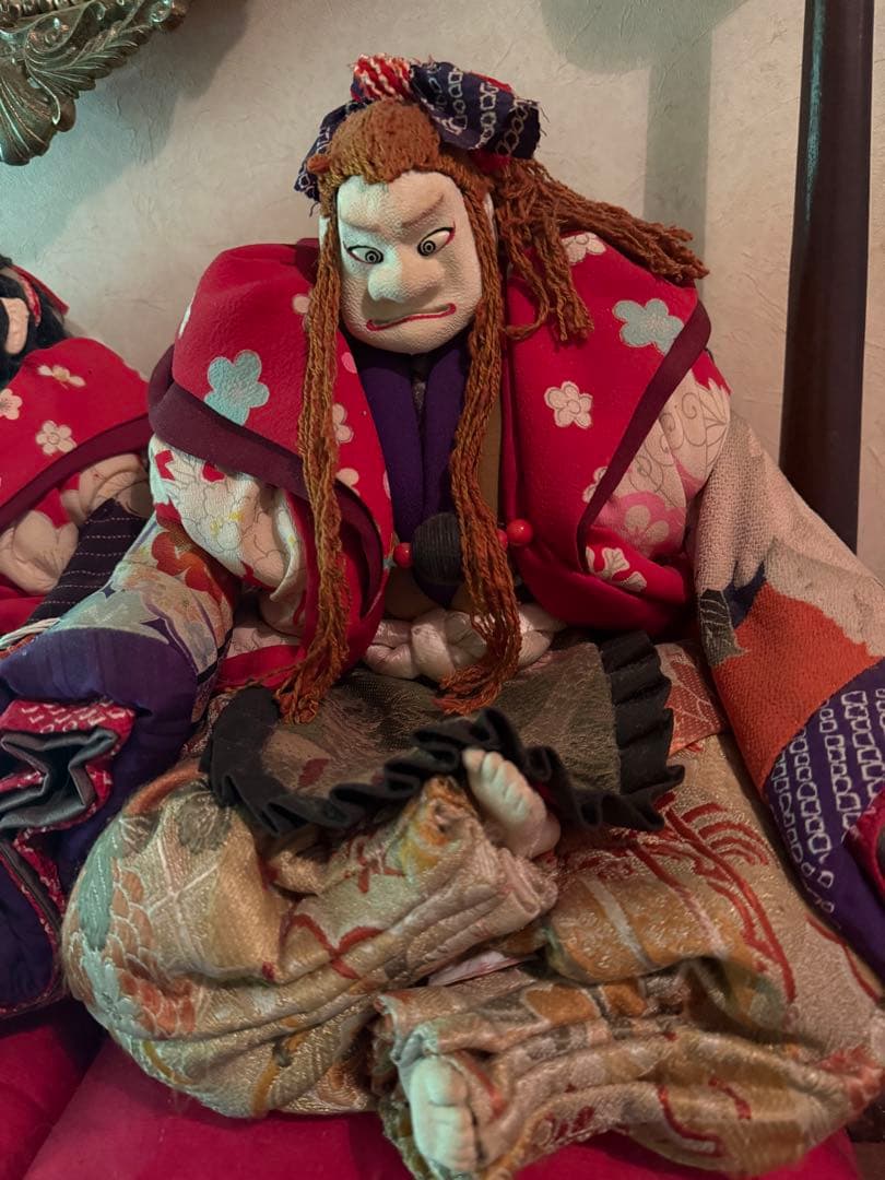 人形　ちりめん　②