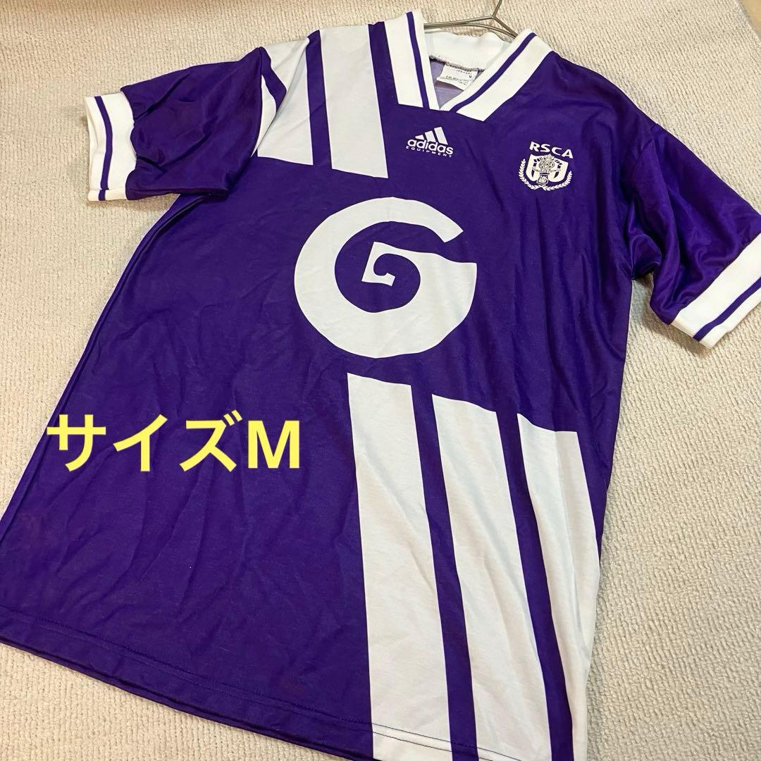 【レア】RSCアンデルレヒト 90s ユニフォーム ゲームシャツ　M ベルギー