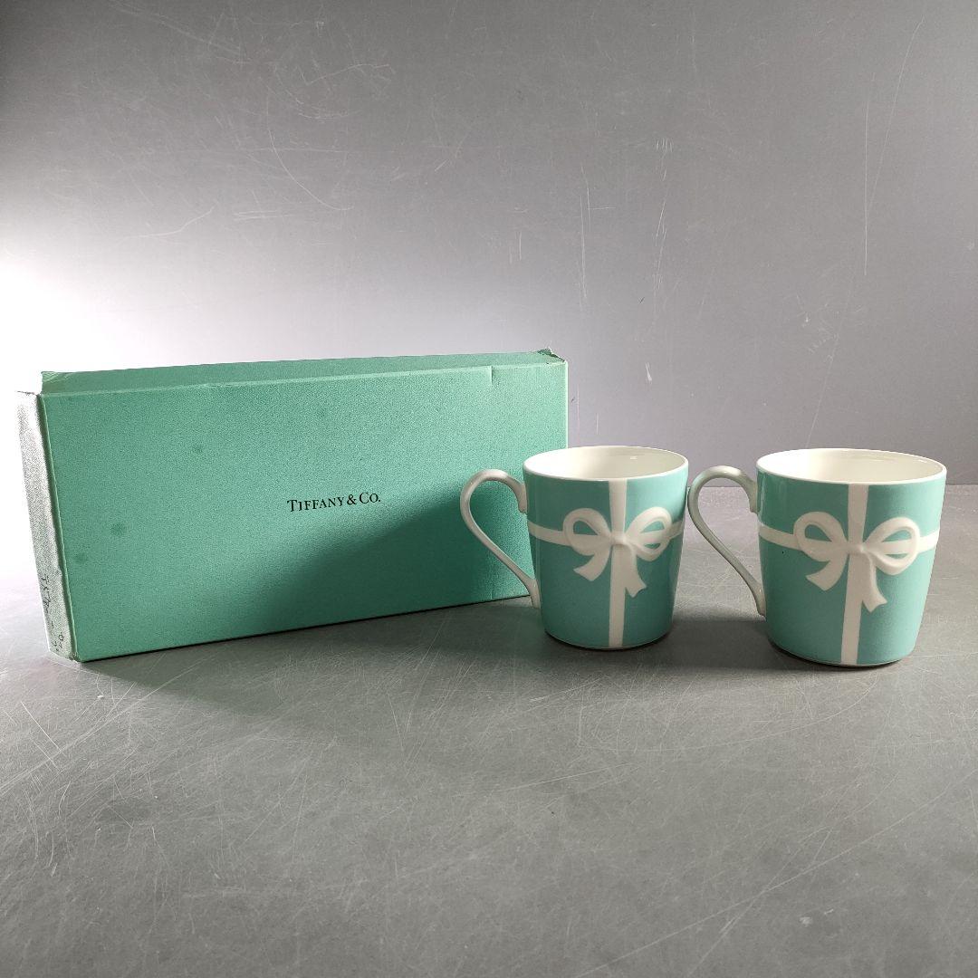 A906-7/TIFFANY＆Co./ブルーボックス ペアマグカップ/2客/