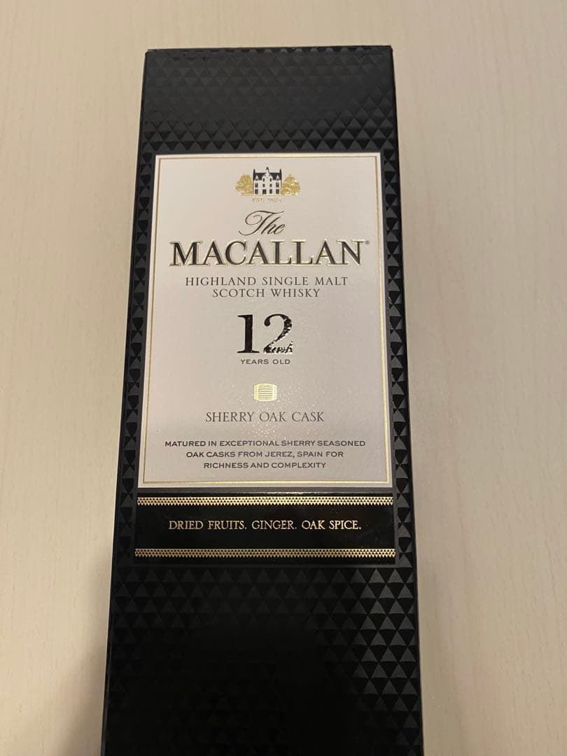 マッカラン12年　シェリーオークカスク