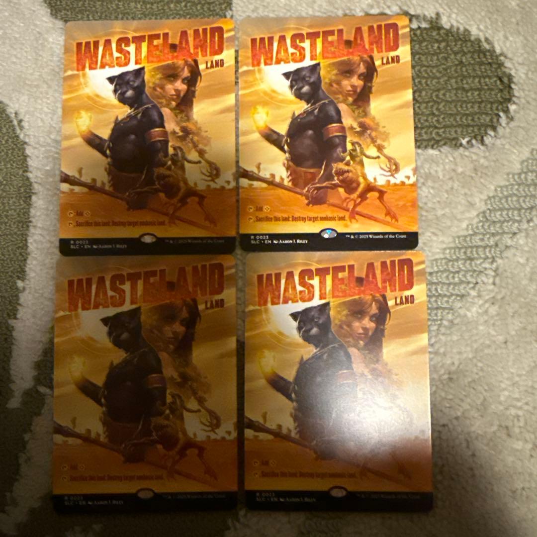 不毛の大地 通常版 SLC ボーダーレス 英語 4枚