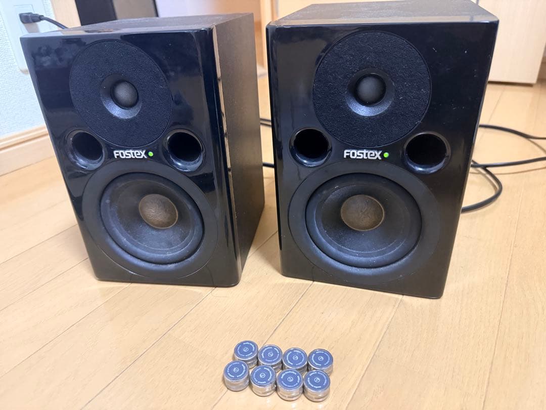 FOSTEX PM0.4 モニタースピーカー ブラック 2台セット＋おまけ