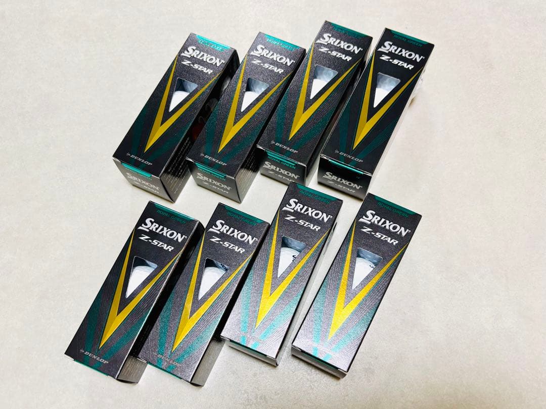 【値引きタイム】Srixon Z-STAR ロイヤルグリーン24個　新品未使用