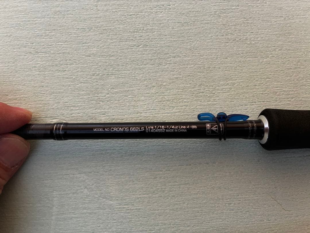 DAIWA クロノス 662LS 中古 バスロッド 2ピース スピニング 釣り