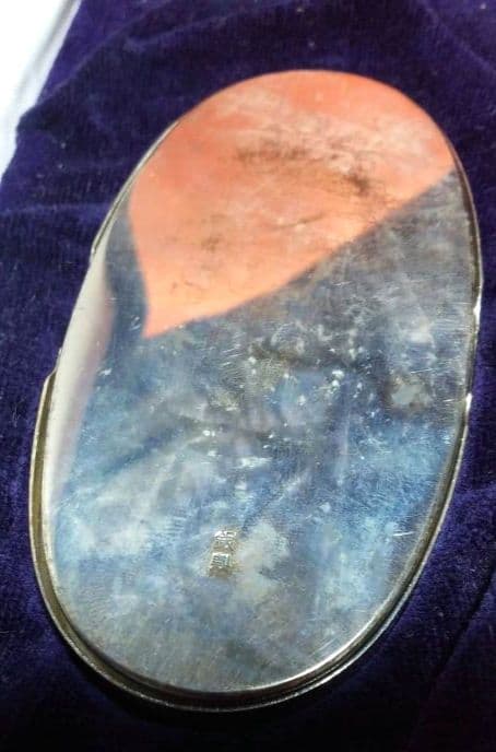 三越 銀製 楊枝入れ ボンボニエール アンティーク