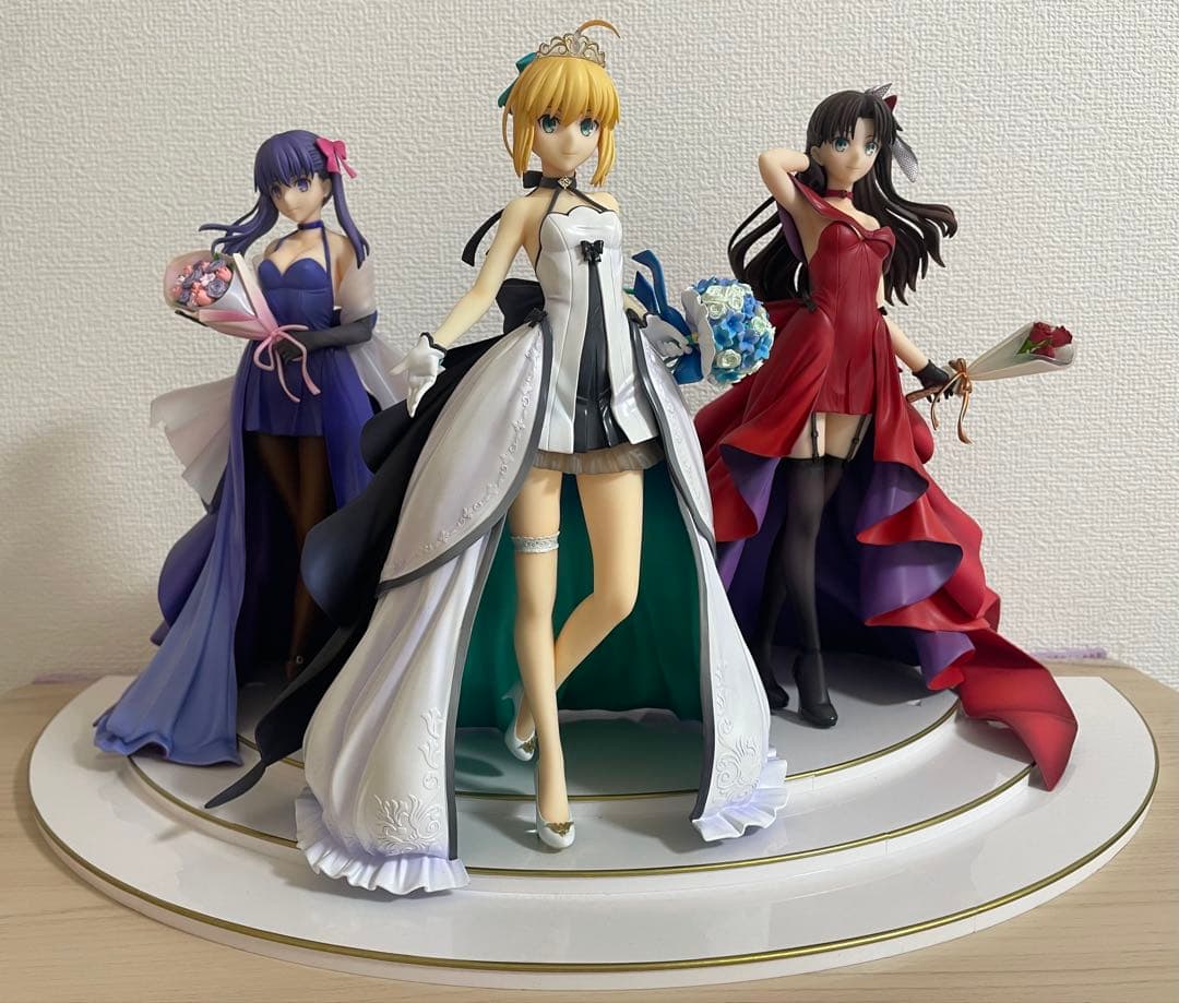 Fate/staynightセイバー 遠坂凛 間桐桜 15thフィギュア セット