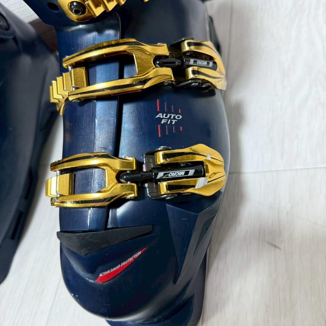 レグザムスキーブーツREVO110 M 26cmネイビー MICROバックル付属