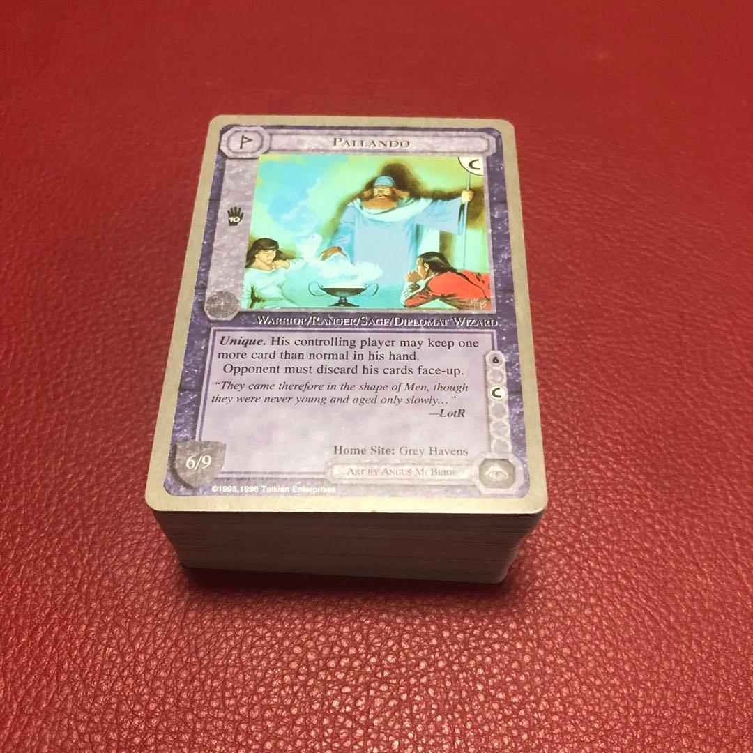 ミドルアース　カード　チャレンジデッキC ccg コンプ　指輪物語　トレカ