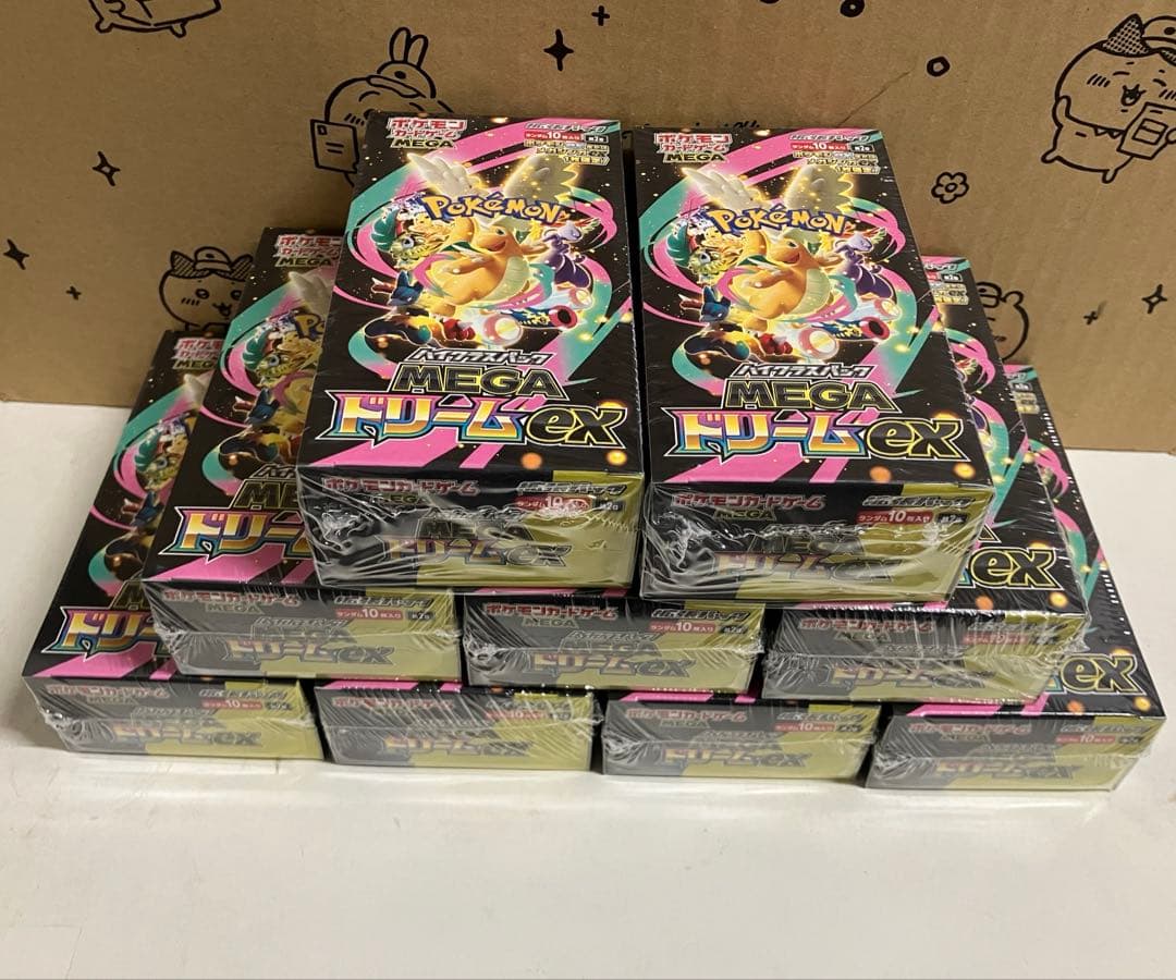ポケモンカード　megaドリームEX 9box