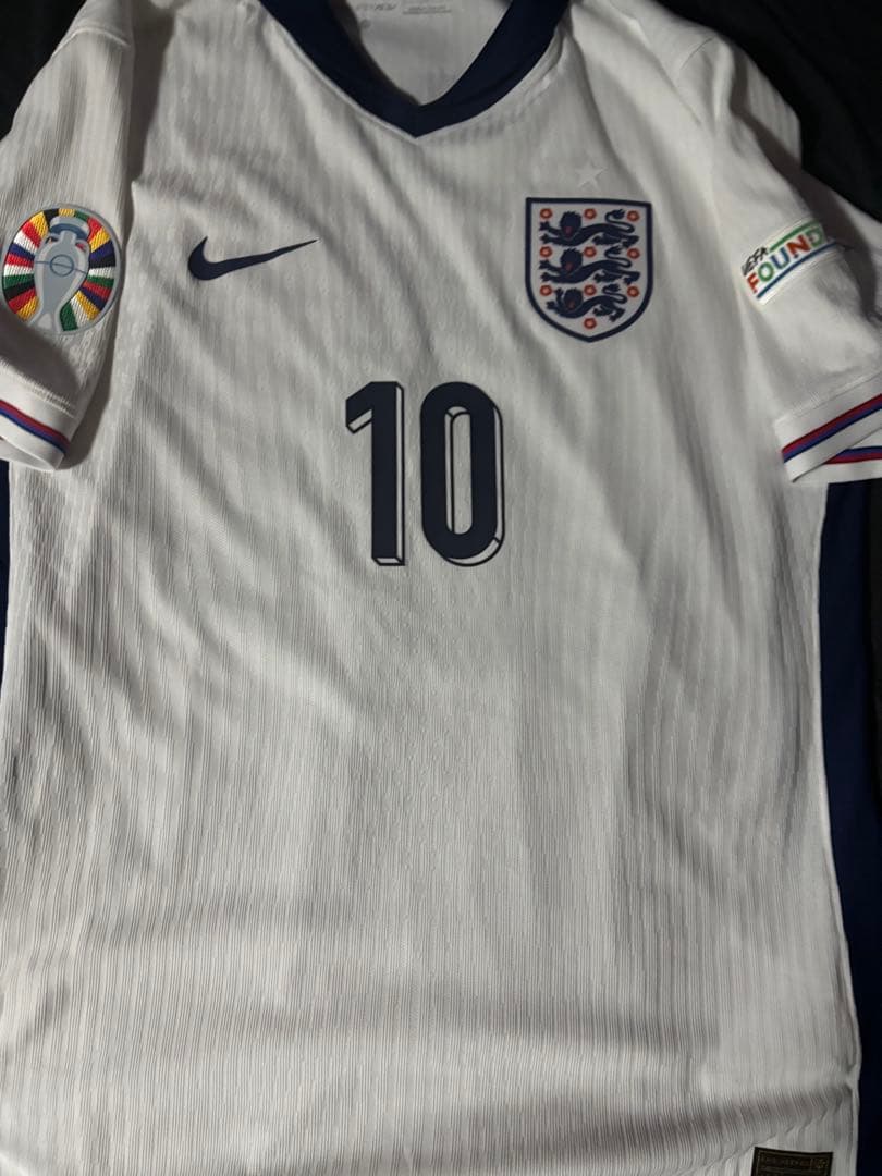イングランド代表 ベリンガム　ホームオーセンティックユニフォーム