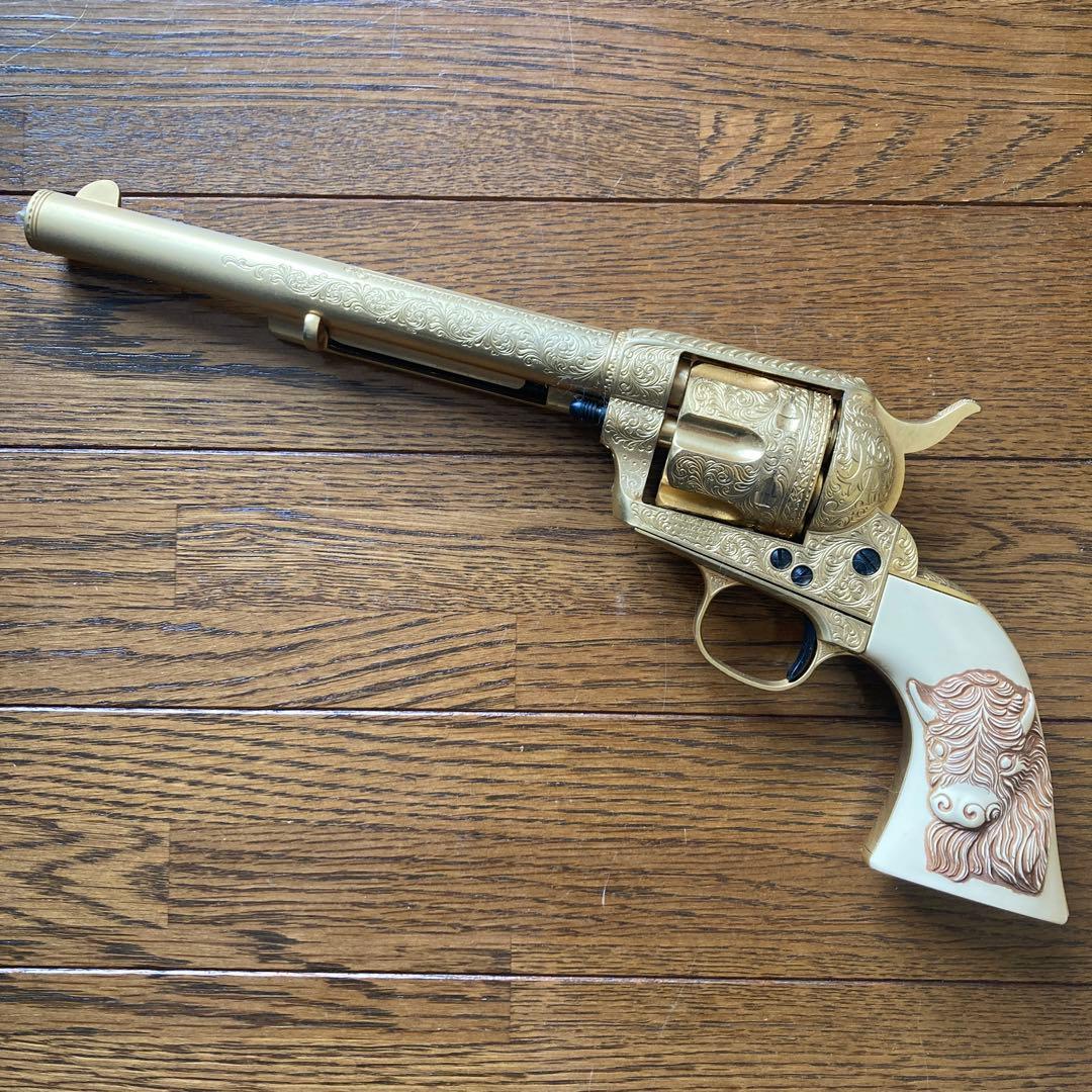 フランクリンミントモデルガン　テディルーズベルト　カートリッジ付きコルトSAA