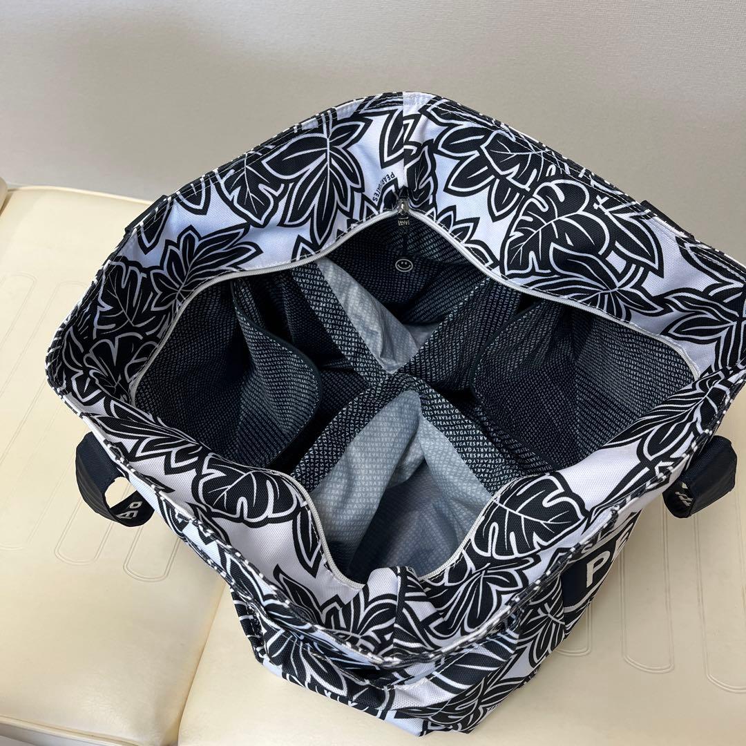 パーリーゲイツロッカーバッグモンステラ柄