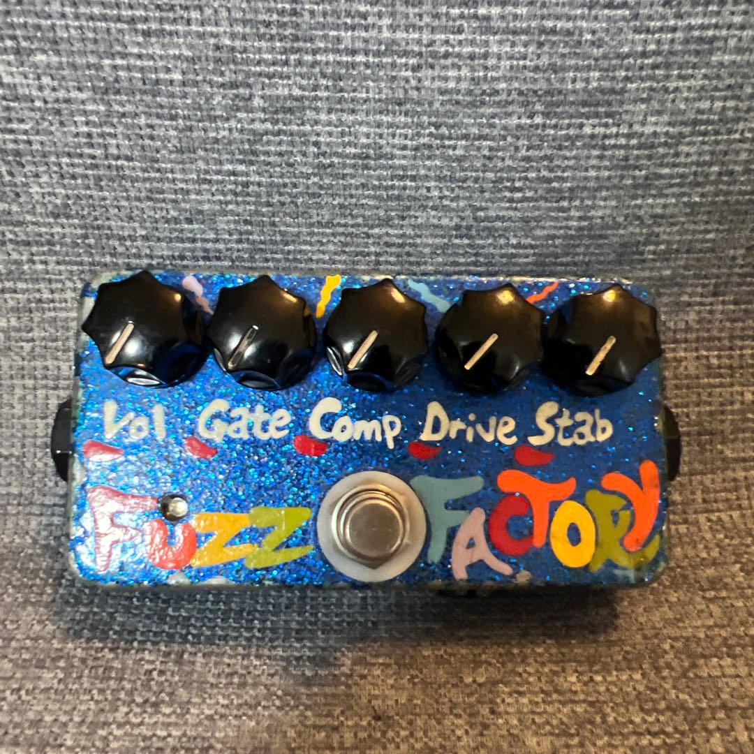 レア‼️ Z.VEX Fuzz Factory ハンドペイント　改造点あり