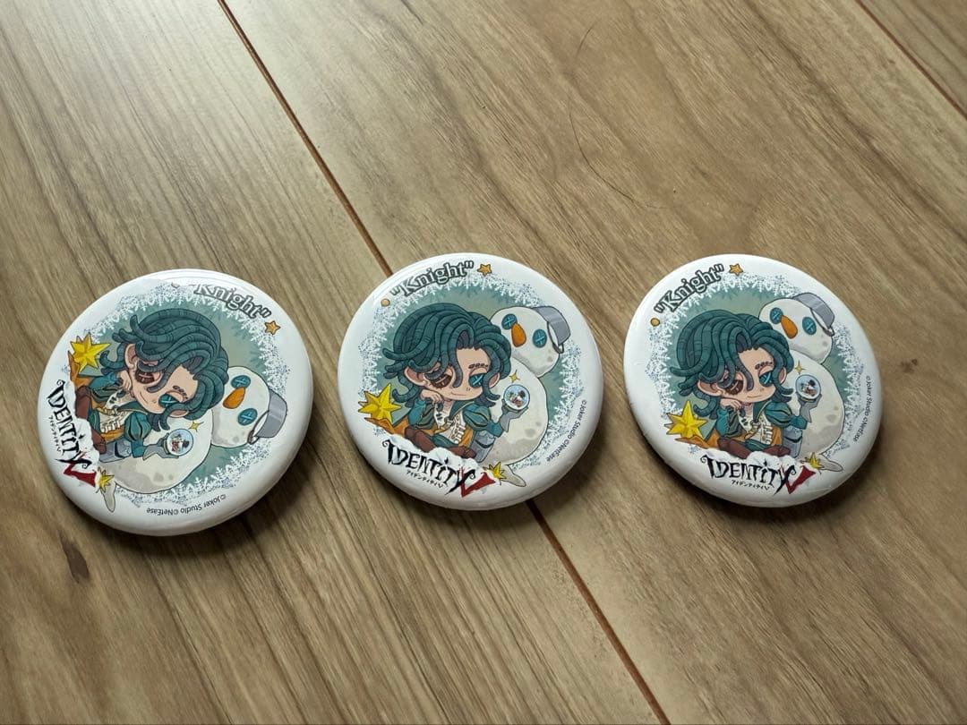 第五人格 IJL 缶バッジ 騎士 未開封 3つセット