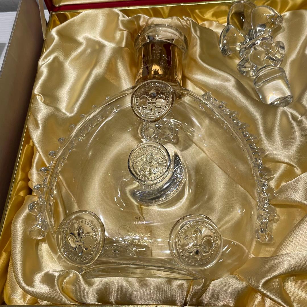 ③ Baccarat レミーマルタン ルイ13世 置物　空瓶 バカラ　箱入り