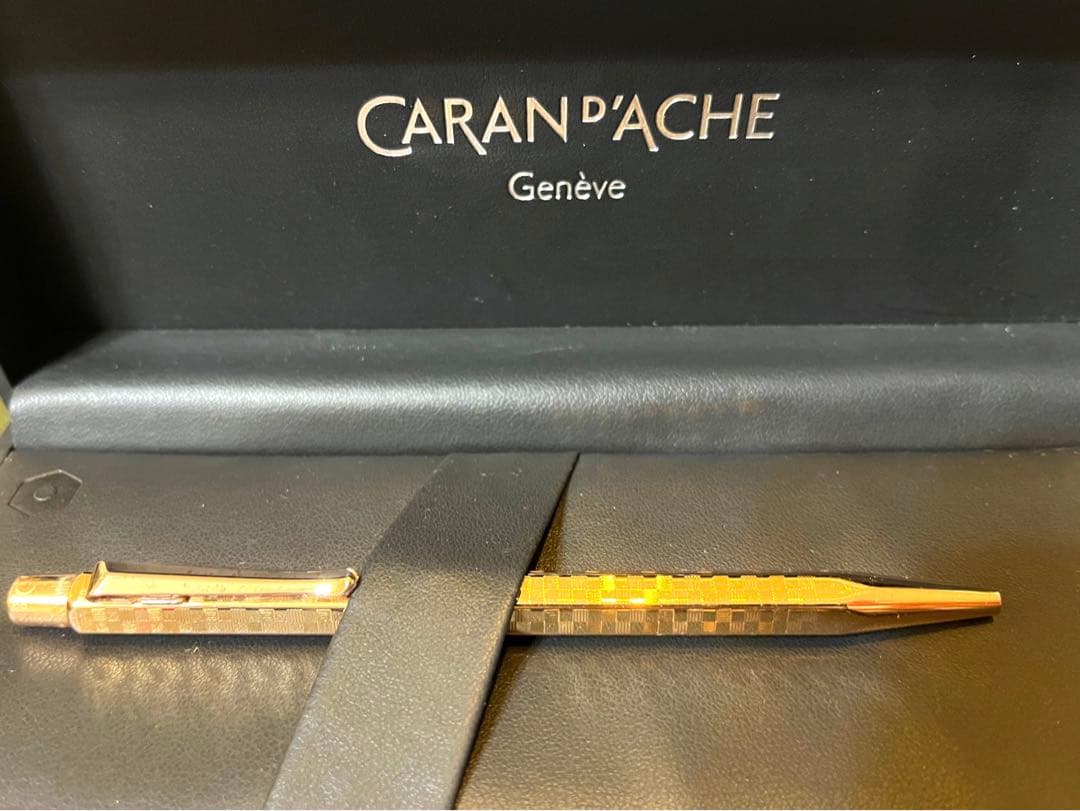 【専用】カランダッシュ ボールペン エクリドール ダミエ ローズゴールド