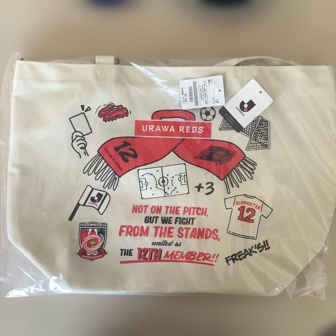 （未開封）浦和レッズ　J.LEAGUE×FREAK'S STORE トートバッグ