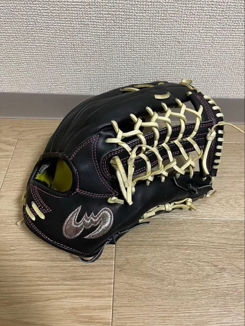 《超流行》　Zeems 三方親モデル　軟式•外野用グローブ