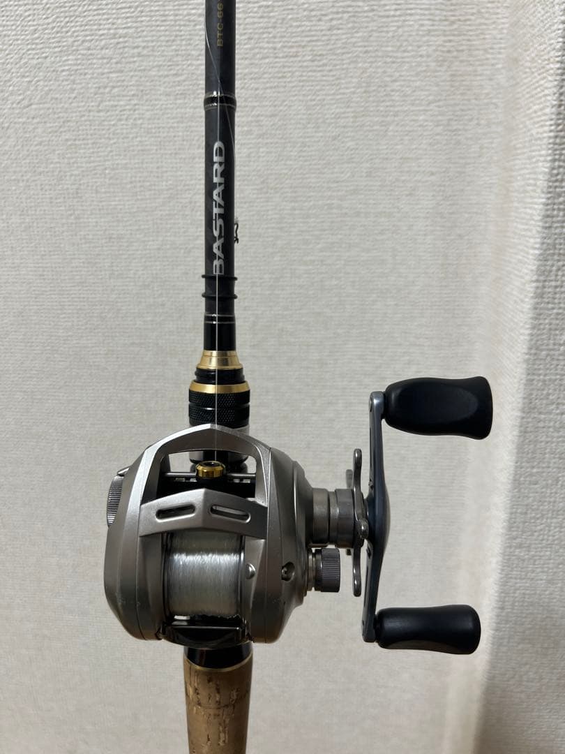 バス釣りロッド+ベイトリールセット