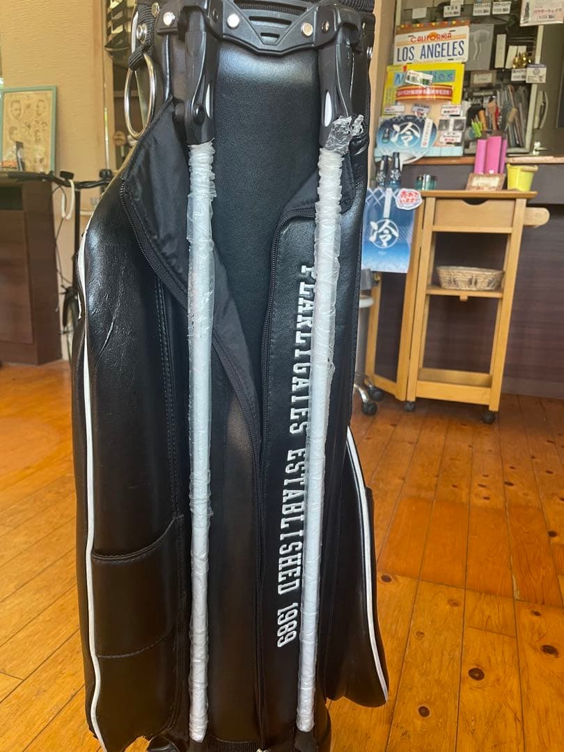 PEARLY GATES ブラックキャディバッグ 1998