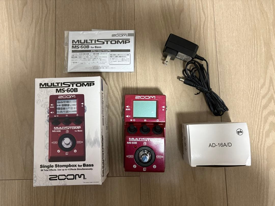 【おまけ付き】ZOOM MS-60B マルチエフェクター
