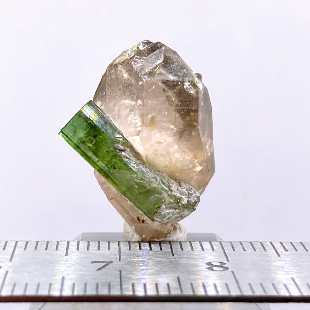 G*G様 トルマリン&スモーキークォーツ　原石　鉱物標本　天然石　703